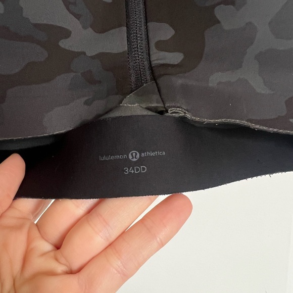 Lululemon Enlite High Support Bra Front Zip 34DD - Picture 5 of 7